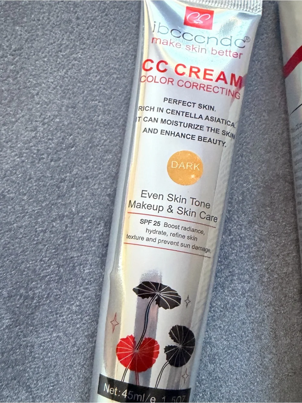 Ibcccndc Color Correcting Cream CC Make Skin Better Even Skin Tone (Dark) SPF 25